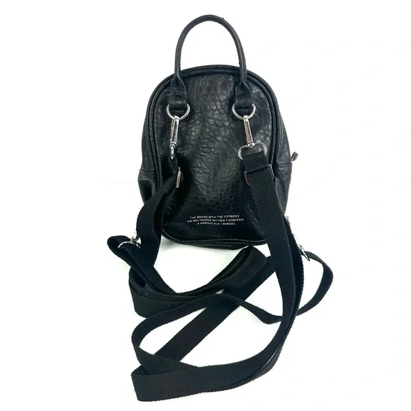 Adidas Originals Adicor Classic Mini Backpack Vegan Leather Handbag - Picture 4 of 11